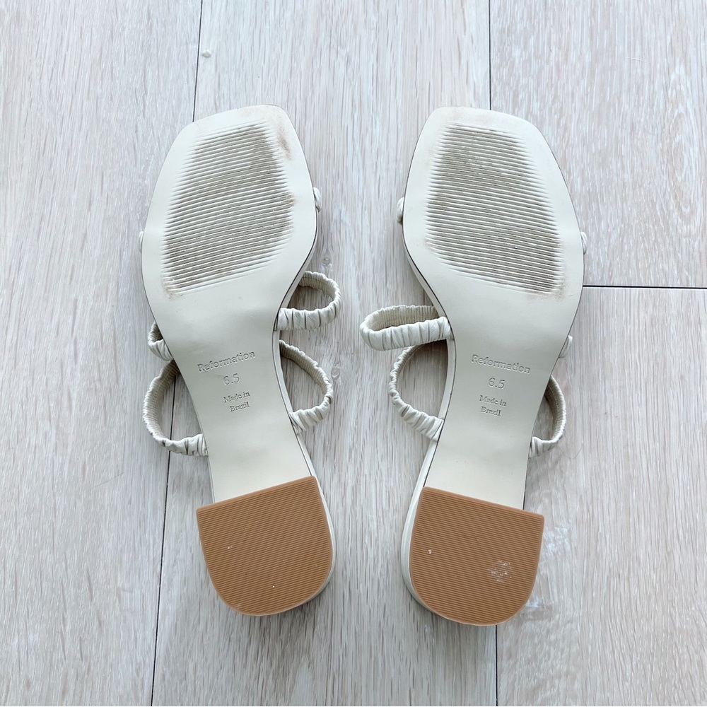 Reformation Assunta Block Heel - Picture 5 of 7